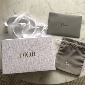 AUTHENTIC Dior Gift Box, Pouch, Ribbon, Envelope